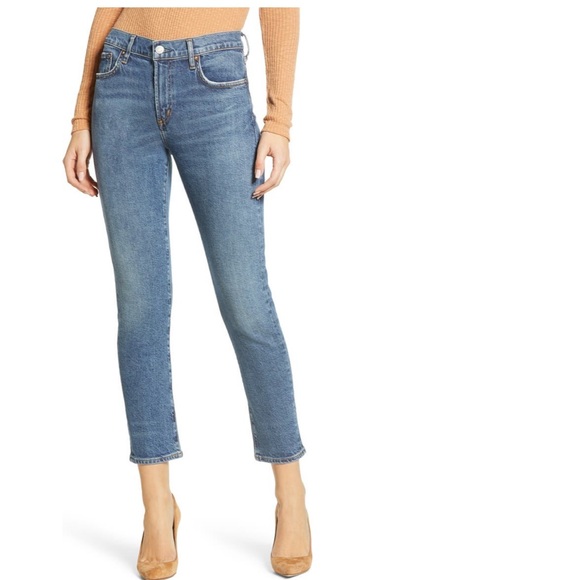 Agolde Denim - Agolde Toni Straight Leg Jeans Size: 26, color: Obscure